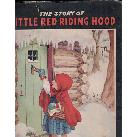 1941 THE  STORY OF LITTLE RED RIDING HOOD Illustrated by THELMA GOOCH - Picture 2 of 2